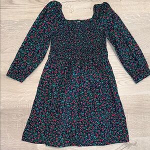 Kids Crewcuts Floral Size 6 Dress - Multicolor